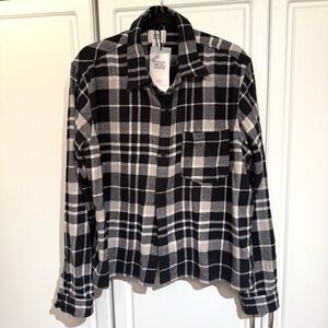 *NWT* BDG Men's Plaid Button Down Flannel Shirt